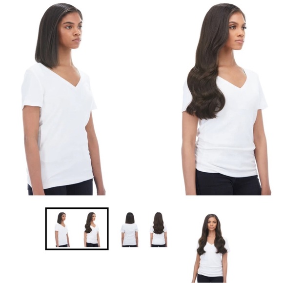 NWT Bellami Piccolina 120G 18” Dark Brown (2) hair extensions - Picture 3 of 8